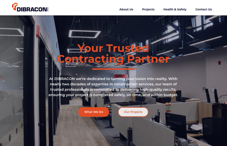 DiBRACON - Landing Page